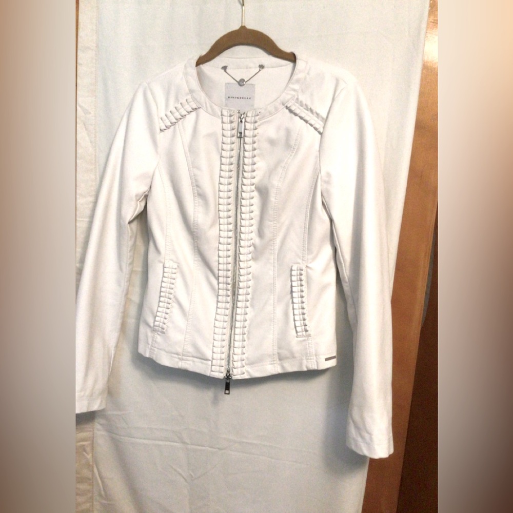 Rino & Pelle faux leather jacket SZ 34